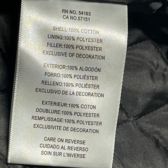 Levi's Quilted Lined Snap Zip Flannel Shacket Mens Large L Gray Plaid Jacket - Picture 11 of 12